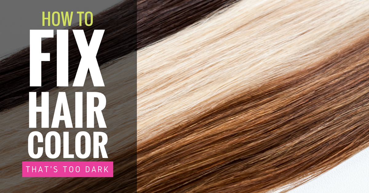 Simple Ways To Fix Hair Color That S Too Dark Savvy Beauty Guide